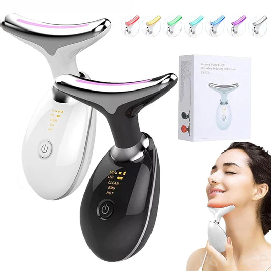 LumiGlow LED Face Lifting Massager